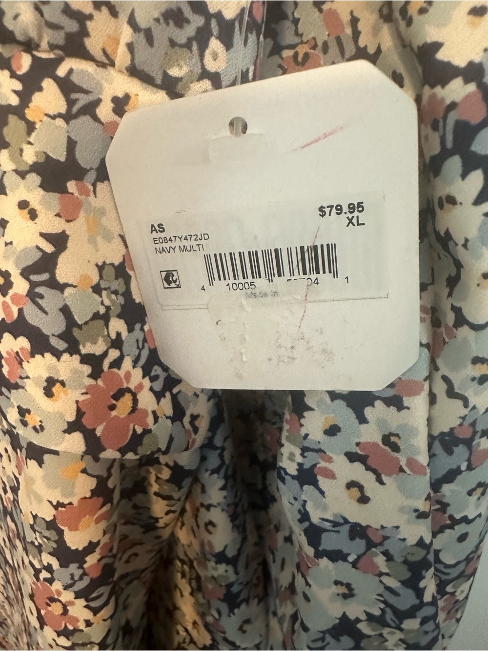 Altar'd State Blue Multi Floral Square-Neck Dress - Picture 4 of 6